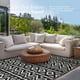 thumbnail image 4 of Alfombra para exterior PASAMIC 244 x 305 cm impermeable y reversible, 4 of 9