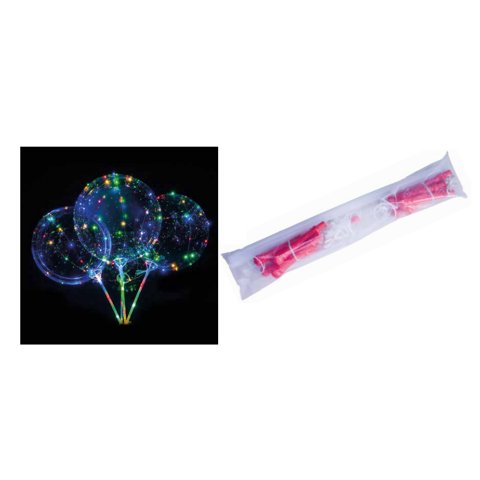 Puntostore - Pack 10 Globos Led Con Manilla - Ps