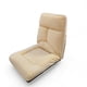 thumbnail image 4 of Sofá puff de piso reclinable gris, 4 of 7