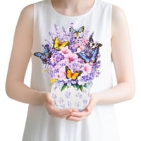 Joyvine - Tarjeta De Felicitación 3D Desplegable Con Ramo De Flores Floreciente Y Elegante