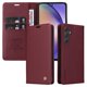 thumbnail image 5 of Funda Billetera de Cuero para Samsung Galaxy A55 5G con Tarjetero y Soporte - Tapa Magnética Rojo, 5 of 6