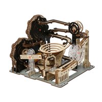 Magideal - Rompecabezas De Madera 3D, Laberinto De Mármol, Modelo De Rompecabezas, Juguetes De Construcción Mecánicos De Madera, Montaña Rusa Del Día De San Vale