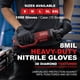 thumbnail image 3 of Guantes De Nitrilo Herkules Grip Heavy Duty De 8 Mil Negros, 3 of 5