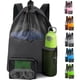 thumbnail image 1 of Mochila de baño HOHOM Mesh Beach con cordón impermeable, 1 of 7