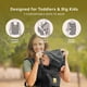 thumbnail image 4 of Mochila portabebés Líllé Baby Carry On Airflow Black 11-27 kg, 4 of 9