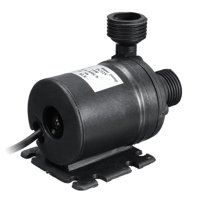 Ioensy - Bombas De Fuente Portátiles 800L/H 5M Silencio Para Sistema De Circulación De Agua Adaptador De 12V Cc