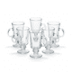 thumbnail image 1 of Set 6 Tazas Capuchino Vidrio 240mL Cafe Latte Irlandes, 1 of 10