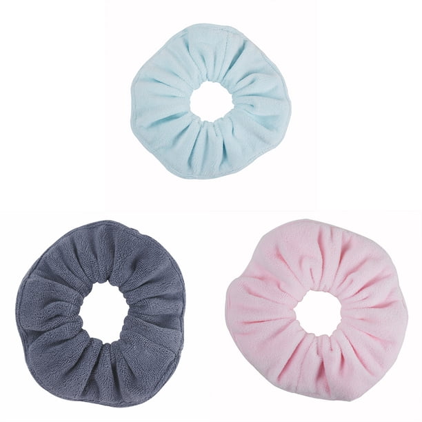 3 coleteros absorbentes para secar el cabello, accesorios para cabello mojado