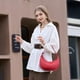thumbnail image 3 of Bolso de hombro SYXLCYGJ Fashion Small Crescent para mujer rojo, 3 of 3