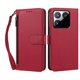 thumbnail image 3 of Funda con Billetera para [Xiaomi 15T] con Bolsillo Zipper y Tarjetero Rojo, 3 of 6