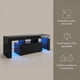thumbnail image 2 of Rack Tv 120x36x45cm 2 Tiras Con Luz Variable Diseño Eeuu Negro, 2 of 8