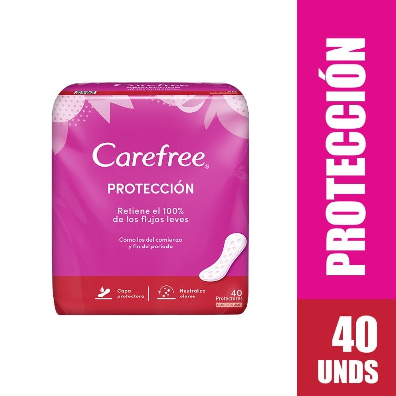Protector Diario Con Perfume 40 Un 40 Un Carefree