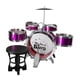 thumbnail image 4 of Kids Jazz Drum Set Juguetes De Percusión Liviana Para Regalo De Concierto De Jardín De Infantes, 4 of 5