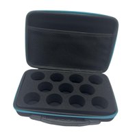 Bothyi - Bolsa Protectora Especial Yo Con Doble Cremallera Y Asa De Protección, 11 Ranuras, Color Azul