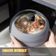 thumbnail image 2 of Tapa anti salpicaduras para microondas GLOU‑GLOU GOOSE GGG 27 cm ventilada gris, 2 of 8