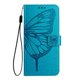 thumbnail image 2 of Funda cartera mariposa para Samsung Galaxy A16 4G con soporte y ranuras para tarjetas Azul, 2 of 5