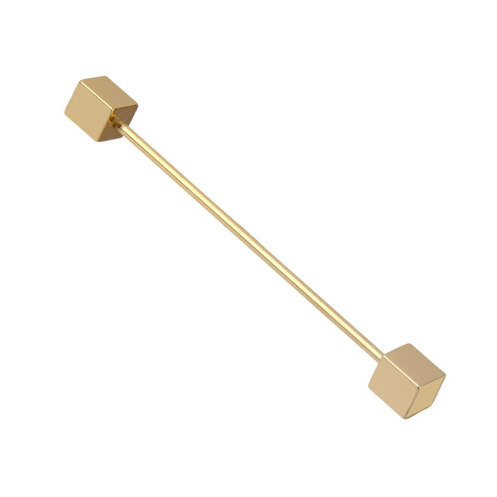 Pisa Corbata Para Hombre 4 Uds. Clip De Corbata De Acero Inoxidable Para Hombre, Broche De Barra Para Corbata, Pin De Abrazadera, Dorado, Negro, Plateado Y Azul | Bodega Aurrera En Línea