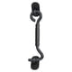 thumbnail image 4 of Cerradura De Puerta Corrediza De Granero, Pestillo De Ojo De Acero Inoxidable Para Puertas De Cercas De Madera, Negro, 4 of 5
