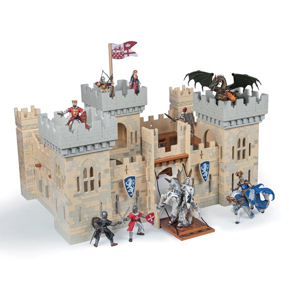 Playset Papo Medieval Weapon Master Castle con 5 torres durante más de 3 años