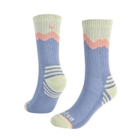 Calcetin Deportivo Corte Largo Trekking Andor Lhotse Celeste 35-39