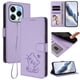 thumbnail image 2 of Funda de Gato tipo Libro para Infinix Note 40X 5G, Lila Claro, 2 of 6