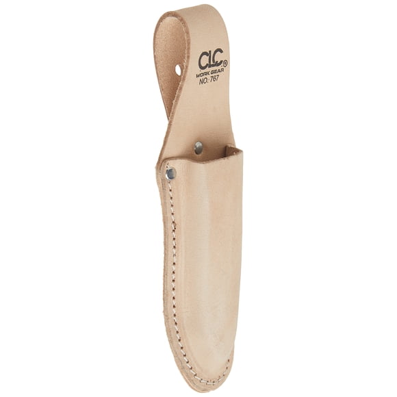 Soporte para alicates personalizado Leathercraft767, piel de grano superior, color canela