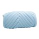 thumbnail image 5 of Chunky Yarn Crocheting Mantas Diy Jumbo Yarn Para Throw Pillow Alfombras Crochet Blue, 5 of 5
