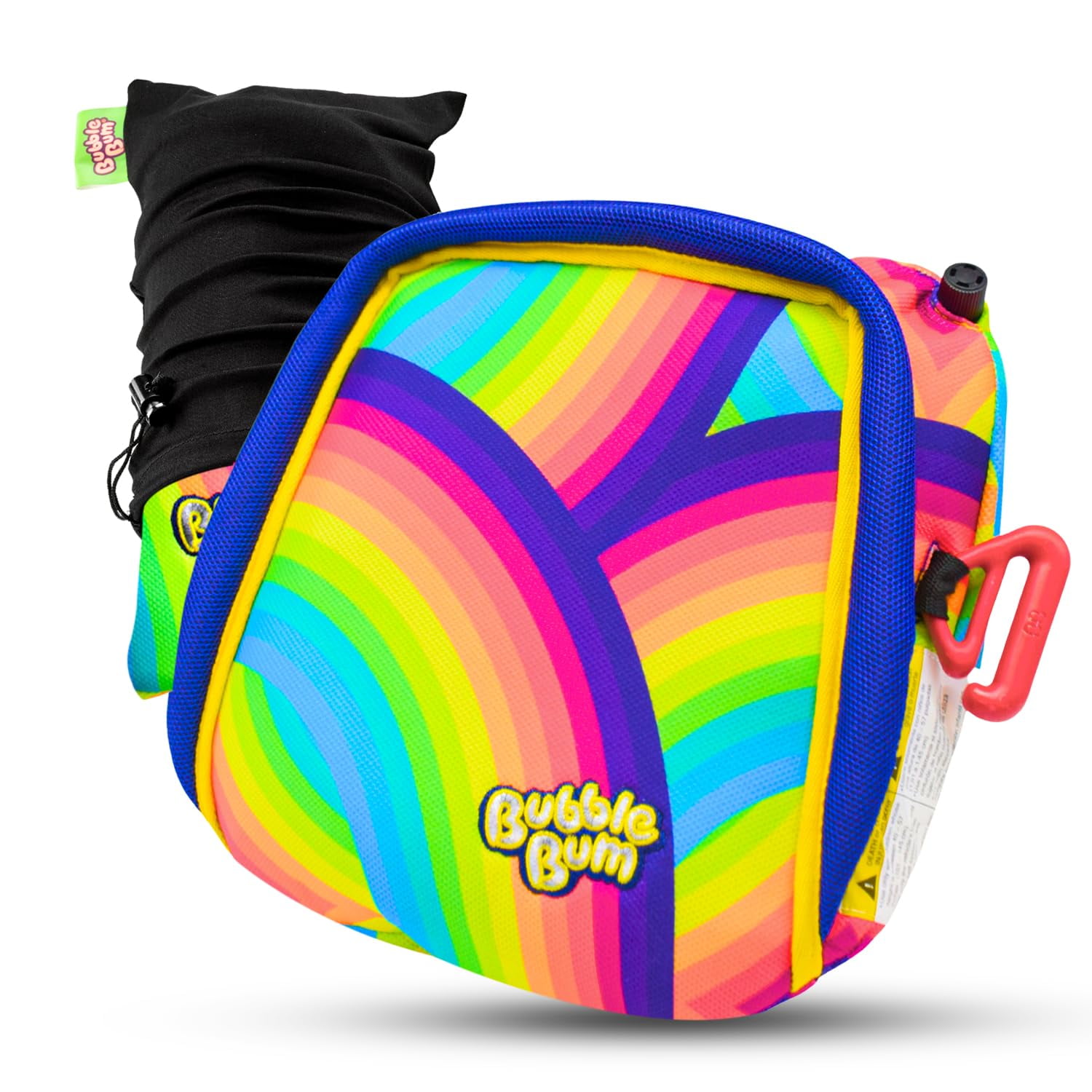 Asiento De Coche Inflable Sin Respaldo Bubblebum Rainbow
