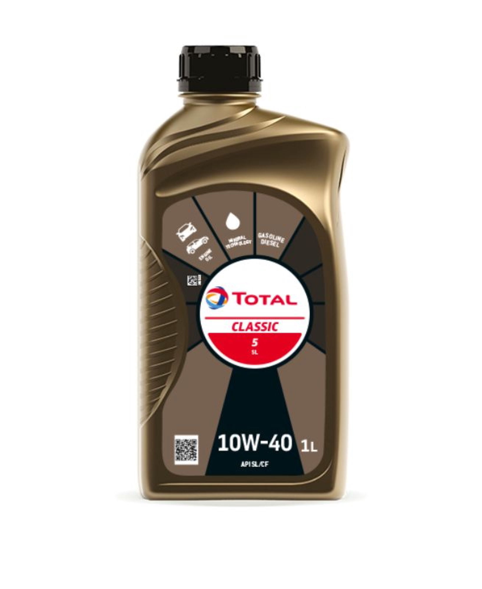 Aceite De Motor Mineral 10w-40 Diesel Y Gasolina 1 Lt 1 Un Total