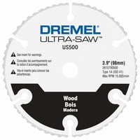 Disco De Corte Madera Dremel Us500-01 Ultra-Saw 4 Pulgadas