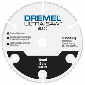 Disco De Corte De Madera Dremel Us500-01 Ultra-Saw De 4 Pulgadas