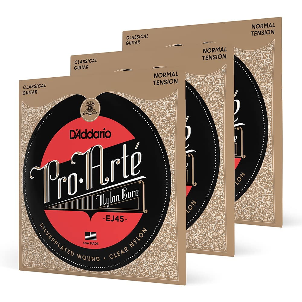 Cuerdas Para Guitarra Clásica D'addario Pro Arté Nylon Ej45-3d