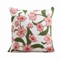 Genérico - Fundas De Cojines Bordadas A Elección 45X45 Diseño 44 Color Blanco