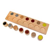 Magideal - Tablero Táctil Juguete Montessori, Juguete De Aprendizaje, Ejercicio De Desarrollo Profesional, Herramienta Sensorial De Educación Temprana Para Jardí