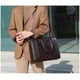 thumbnail image 4 of Maletín Premium Laptop - Nylon y PU Impermeable 3 Asas CAFÉ, 4 of 7