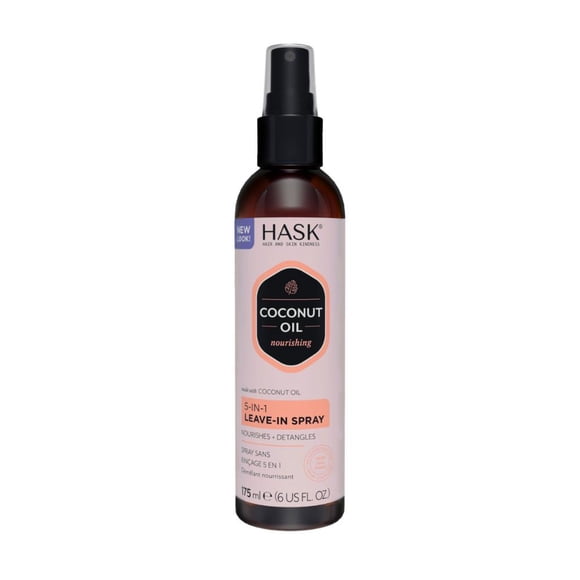 Serum Hask Spray Coconut Oil 5 en 1, 175 ml
