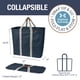 thumbnail image 2 of Cesto de ropa sucia CleverMade, plegable, 64 L, paquete de 2, 2 of 8