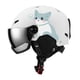 thumbnail image 3 of Casco De Snowboard Utilitario, Fácil De Transportar, Con Visera Deportiva Para Esquiadores Al Aire Libre, Talla M, Color Blanco, 3 of 5