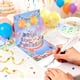 thumbnail image 3 of Tarjeta de Felicitación FIAMR 3D Pop-Up con LED y Música de Cumpleaños, 3 of 7