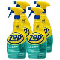 Removedor De Manchas Para Mascotas Zep 946 Ml Spray Paquete De 4