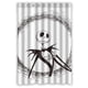 thumbnail image 1 of Cortina de ducha de Jack Skellington de Pesadilla antes de Navidad, juego de cortina de baño con ganchos, tamaño 48 x 72 pulgadas, 1 of 3