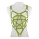 thumbnail image 1 of PU Leather Body Harness Fetish Punk Goth Metal Rivet Belt Strap Pentagram Bra, 1 of 3