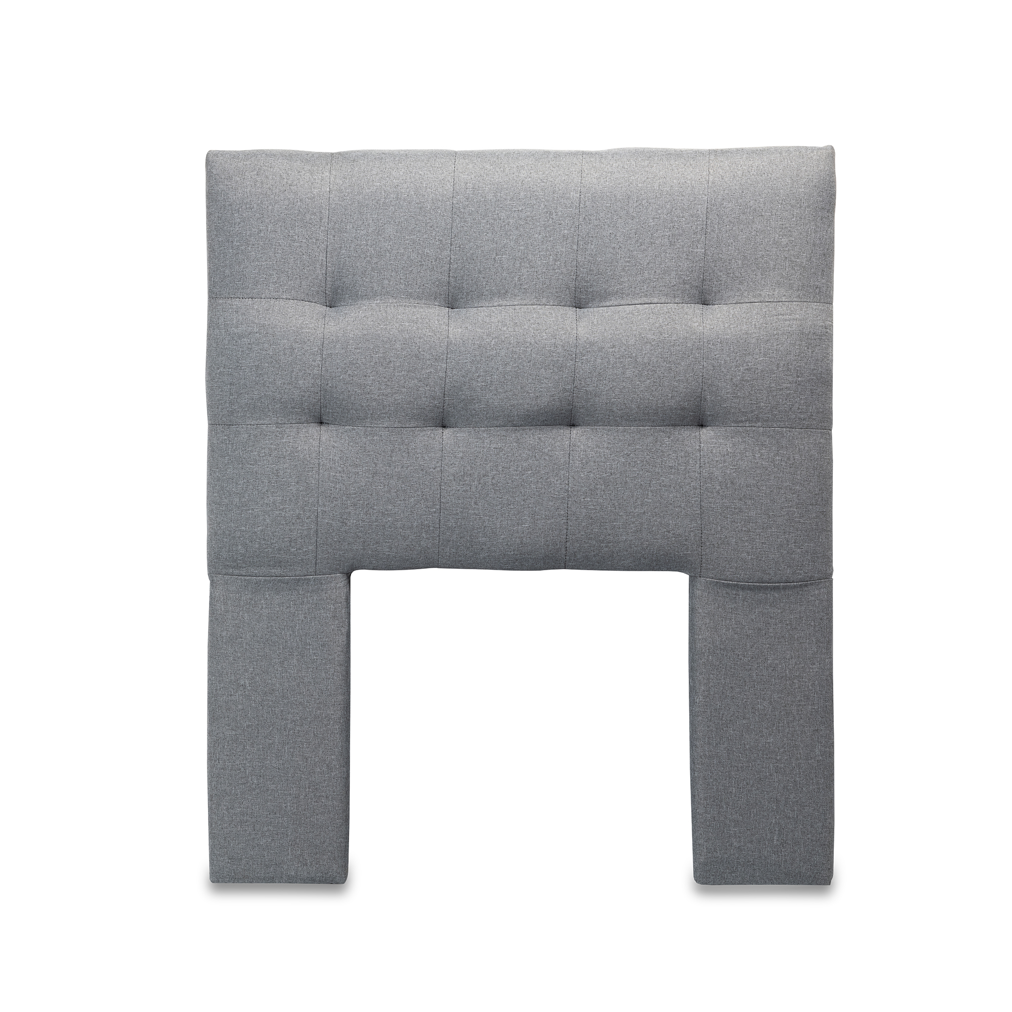 Dgb - Respaldo Cama 1 Plaza Lino Gris Alicante Cp