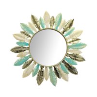 Bothyi - Decoración De Pared De Espejo De Arte De Hierro Estilo Bohemio Para Comedor Decoración De Hotel