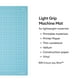 thumbnail image 3 of Alfombrilla de corte Cricut Joy Xtra Machine Grip, 21,6 cm x 30,5 cm, azul, 3 of 3