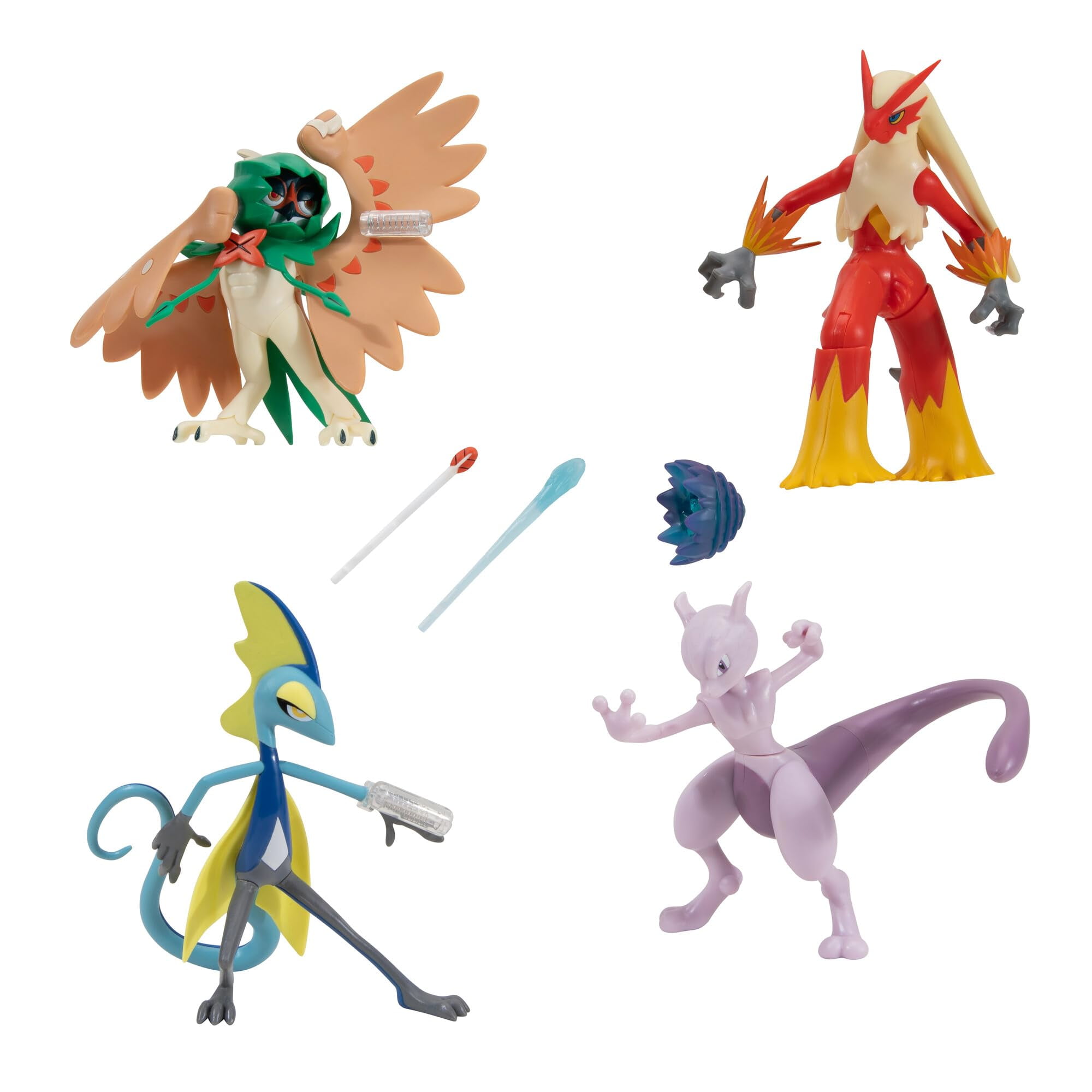 Set De Figuras Pokémon Battle Feature Con 4 Figuras De 11 Cm