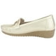 thumbnail image 2 of Mocasin Chalada Mujer Malu-2 Dorado Casual, 2 of 7