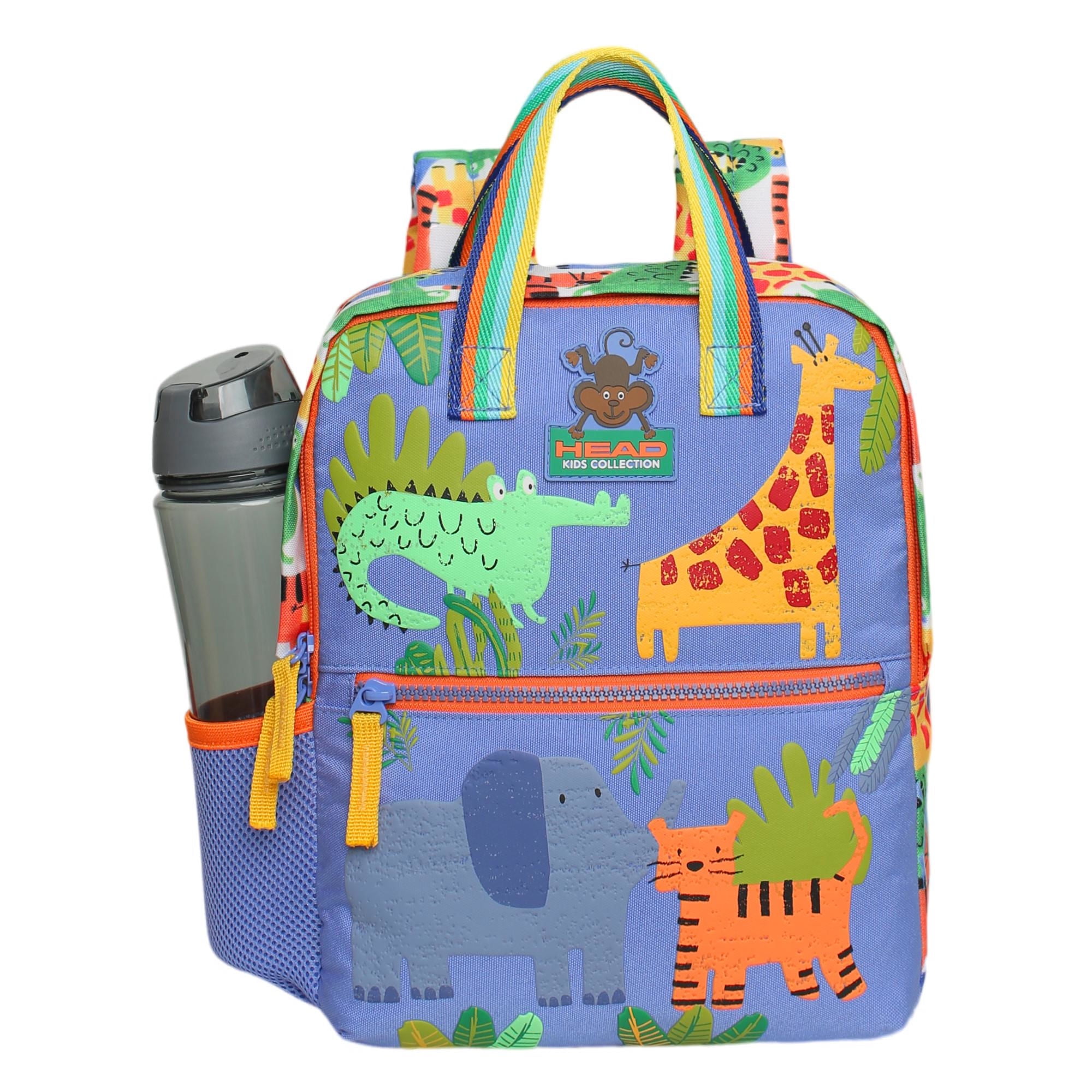 Mochila Infantil Niño Pepa Jungle Azul Head