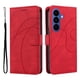 thumbnail image 1 of Funda tipo cartera con tapa para Samsung Galaxy S26 Plus con tarjetero, soporte y cubierta magnética Rojo, 1 of 5