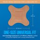 thumbnail image 4 of MEDca Four Wing Fabric Bandages, 3" x 3", 50 Count, Latex-Free, Sterile, 4 of 9